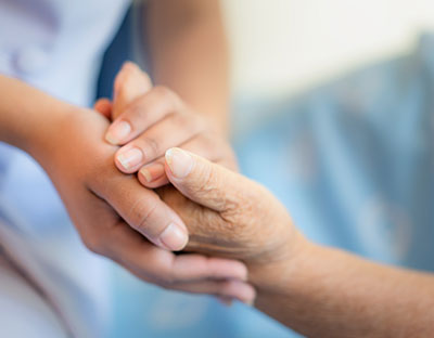 Older and younger hands